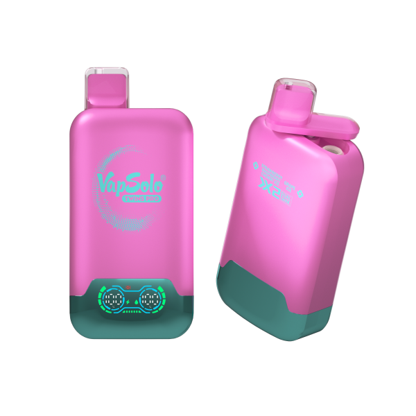 VapSolo Twins 20000 Puffs Strawberry Raspberry Cherry Ice & Grape Ice