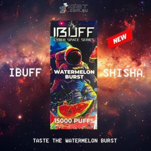 IBUFF SHISHA – WATERMELON BURST – 15000 PUFFS