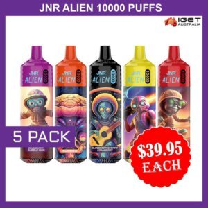 JNR ALIEN 10000 PUFFS – 5 PACK
