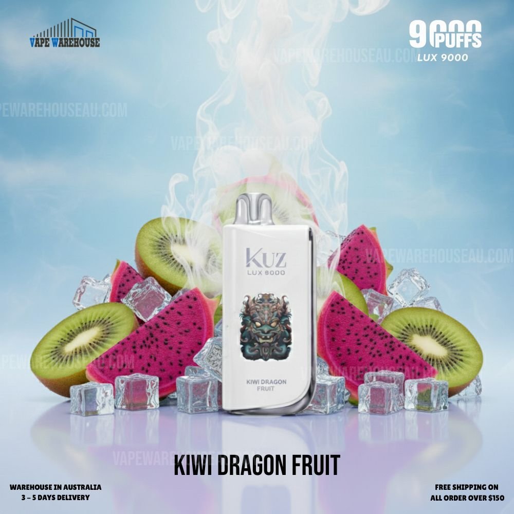 Kuz LUX 9000 Puffs Kiwi Dragon Fruit
