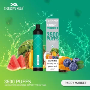 X-QLUSIVE MEGA PADDY MARKET – 3500 PUFFS